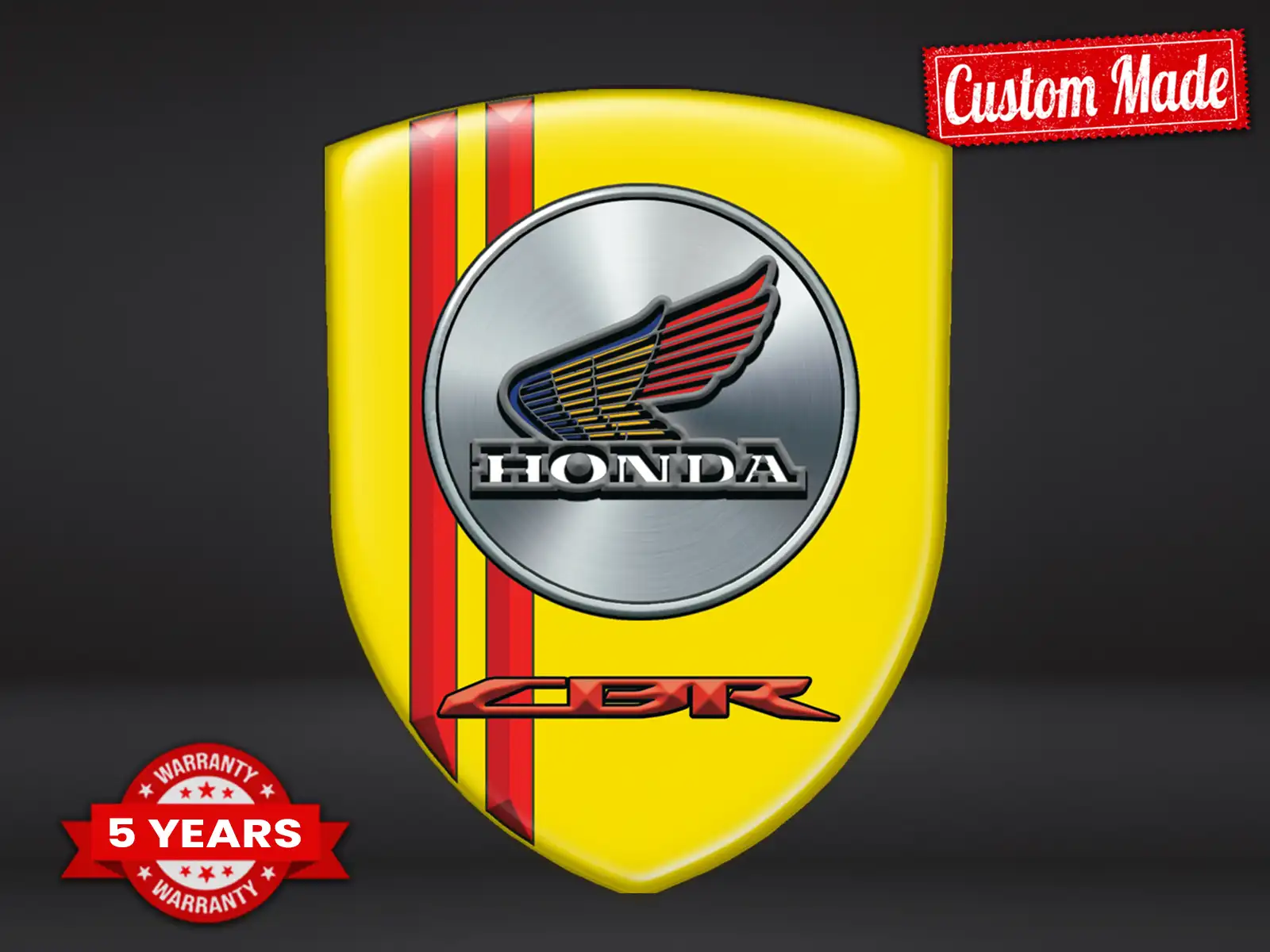Honda Pegatinas En Relieve Duraderas Premium Máximo 